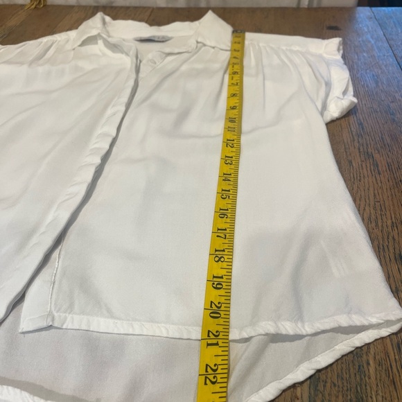 COMPAÑIA FANTASTICA white  blouse size S - Picture 13 of 13